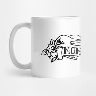 Mom hand drawn heart Mug